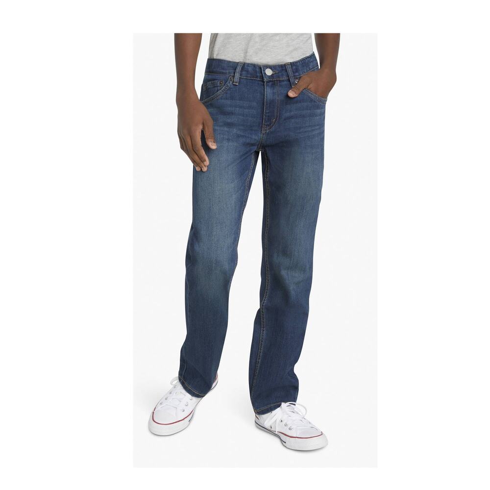 Levi's Big Boy's Size 16 511 Slim‎ Medium Wash Jeans